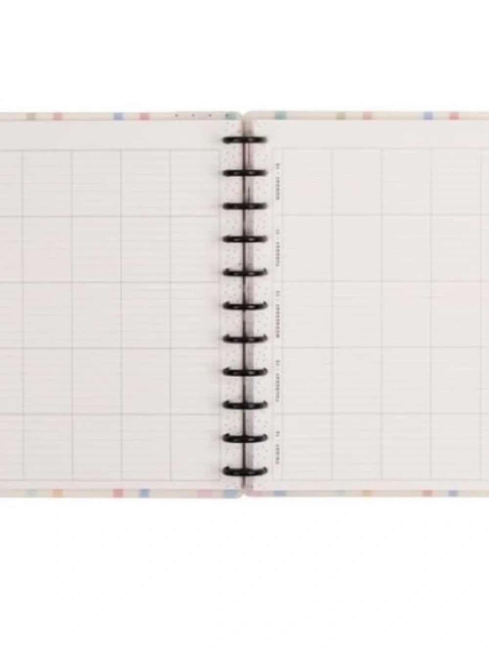 Happy Planner Rainbow Geometric & Plaid 12-Tab Divider Set